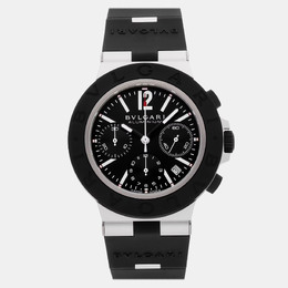 Bulgari Bulgari-Bulgari Aluminium Chronograph 103868 Automatic Aluminium Black Dial Men's Wristwatch 40mm 1155734