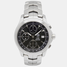 Tag Heuer Black Stainless Steel Link CJF2110.BA0576 Automatic Men's Wristwatch 42 mm 1155255