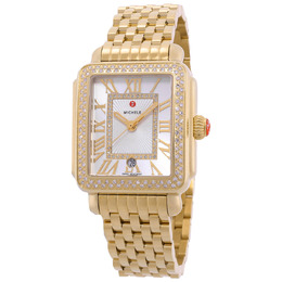 MWW06T000161 Michele Deco Madison Quartz White Silver Dial Watch