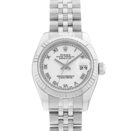 Pre-owned Rolex Datejust 26 WRJ | Chronometer Automatic Movement - White Dial Ladies Watch