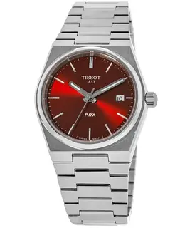 Tissot PRX Quartz Red Dial Women's Watch t137.210.11.421.00