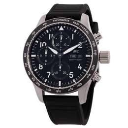 IWC Pilot Chronograph 41 'AMG' Automatic Black Dial Mens Watch IW388305
