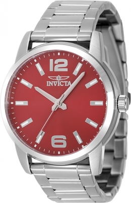 Invicta Celestial Red Dial Mens Watch 48496
