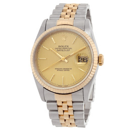 Pre-owned Rolex Oyster Perpetual Automatic Chronometer Mens Watch 16233 CTSJ