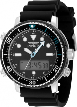 Invicta Pro Diver Alarm Chronograph Analog-Digital Quartz Mens Watch 48367
