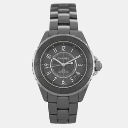 Chanel Grey Stainless Steel Ceramic J12 H2979 Automatic Women's Wristwatch 38 mm 1159516