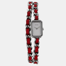 Chanel Silver Stainless Steel Premiere H5313 Quartz Women's Wristwatch 16 mm 1159517