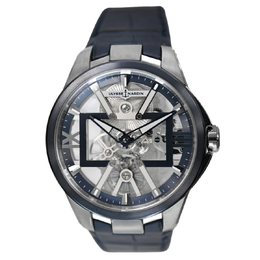 Pre-Owned Ulysse Nardin Blast Skeleton X Transparent Dial Mens Watch 3713-260/03