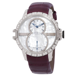 Jaquet Droz Sw Collection Automatic White Mother of Pearl Dial Ladies Watch j029020270