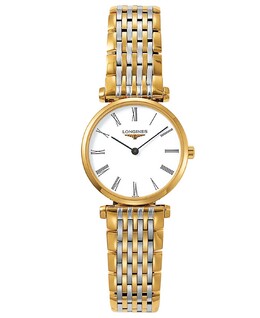 Женские двухцветные часы La Grande Classique de Longines с браслетом из нержавеющей стали L42092117 258185 | no color