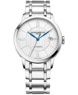 Мужские швейцарские автоматические часы Classima с браслетом из нержавеющей стали 40 мм M0A10215 Baume & Mercier 2586136 | no color