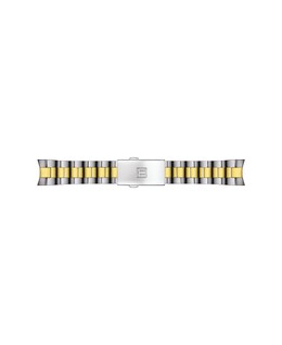 Женские швейцарские часы PR 100 Sport Chic T-Classic с двухцветным браслетом из нержавеющей стали, 36 мм Tissot 10508642 | two tone