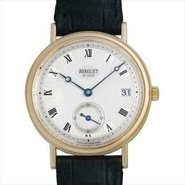 Pre-owned Breguet Classique Silvered 18k Gold Dial Mens Watch 5920ba15984