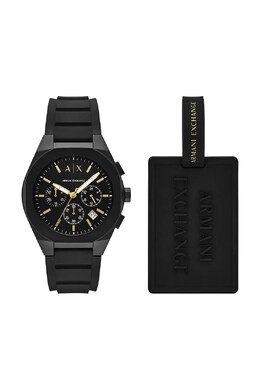 Часы и багажная бирка RAFAEL Armani Exchange, черный 99kk-akm3re_99x