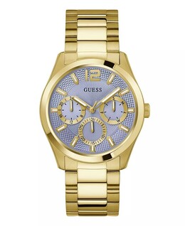 Мужские аналоговые золотистые часы из нержавеющей стали, 42 мм Guess, золото 17816463 | gold-tone