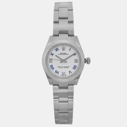 Rolex [article] White Stainless Steel Oyster Perpetual