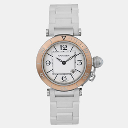 Cartier Pasha Seatimer W314000 White Dial Watch