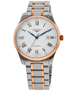 Longines Master Collection Automatic 42mm 18k Rose Gold & Steel Men's Watch l2.893.5.11.7