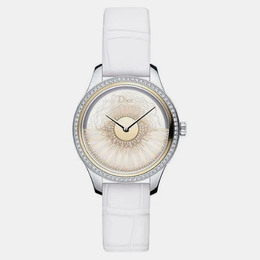 Dior White Cd153B2Ka001 - Rose Gold Grand Bal Plume Wristwatch