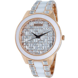 Adee Kaye Venice Quartz Rose Gold Dial Unisex Watch akj8788