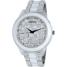 Adee Kaye Venice Quartz Silver Dial Unisex Watch akj8787