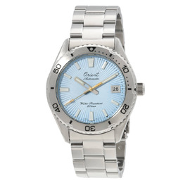 Orient RA-AC0Q12L30B Mens Sky Blue Dial Sports Automatic Watch