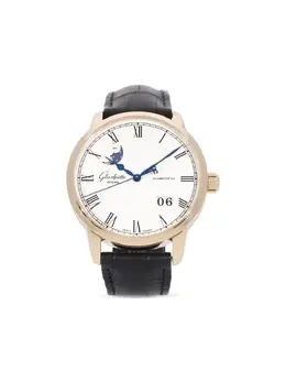 Glashuette Original 2024 Senator - Pre-owned Automatic Watch with Moon Phase