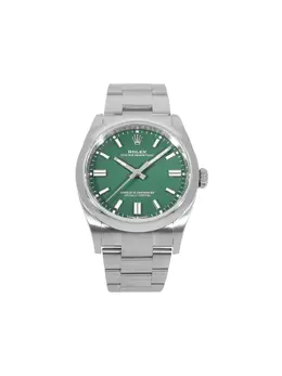 Rolex Oyster Perpetual 36mm - Ref. 15043225 / Green Dial, Luminescent Hands