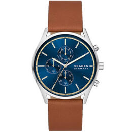 Skagen Holst Chronograph Quartz Blue Dial Mens Watch skw6916