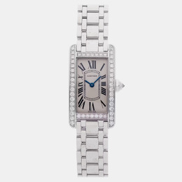 Pre-Owned Cartier Tank Americaine 18mm Watch Ref: 1162439
