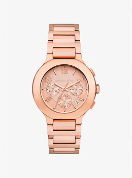 Крупные часы Gramercy цвета розового золота Michael Kors, розовый mk7521 | rose gold