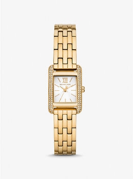 Золотистые часы Mini Monroe с паве Michael Kors, золотой mko1034 | gold