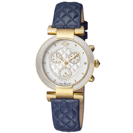GV2 Gevril Berletta Chronograph Diamond Ladies Watch 1554