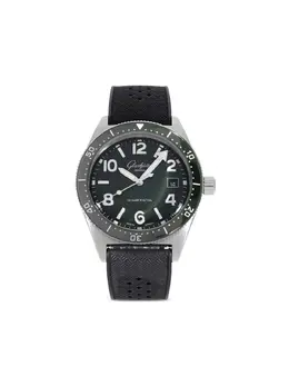 Glashuette Original 2022 SeaQ, Pre-owned, 40mm, Dark Green Stainless Steel Case