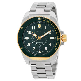 Victorinox Swiss Army Journey 1884 Chronograph Quartz Green Dial Mens Watch - Model: 242012