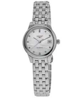 Longines Flagship Automatic Mother of Pearl Diamond Dial Women's Watch l4.274.4.87.6