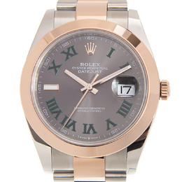 Rolex Datejust 41 Automatic Chronometer Grey Dial Mens Watch Ref. 126301-0015
