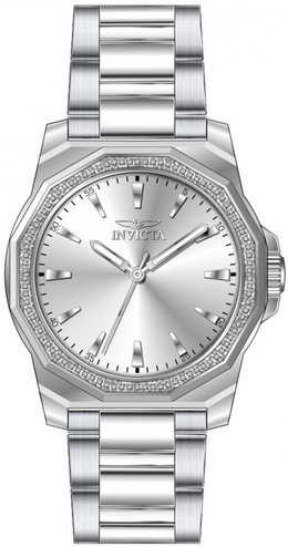 Invicta Speedway Mens Watch with Quartz Crystal Silver Dial - Art No. 49104