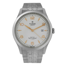 Pre-owned Tudor Calibre T601 Automatic White Dial Mens Watch M91650-0011