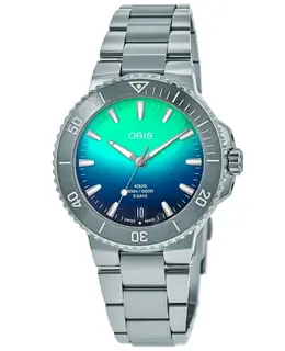Oris Great Barrier Reef Limited Edition IV Blue Dial Stainless Steel Men's Watch Model 0140077904185