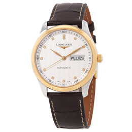 Longines Master Automatic Diamond White Dial Mens Watch L2.755.5.77.3