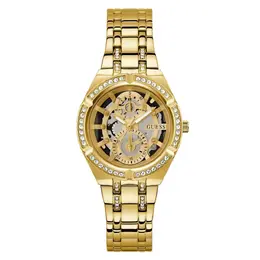 Guess Gold Stainless Steel Watch gugw0604l2ac Analog Quartz Movement