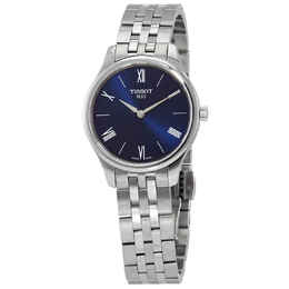 Tissot Tradition 5.5 Quartz Blue Dial Ladies Watch T0632091104800