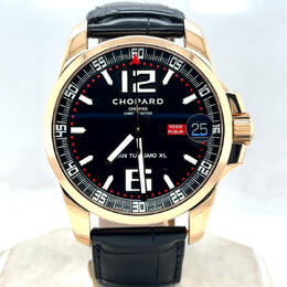 Pre-owned Chopard Mille Miglia Gran Turismo Xl Black Dial Mens Watch 161264-5001