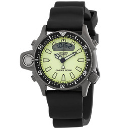Citizen Promaster Aqualand Quartz Analog-Digital White Dial Mens Watch JP2007-17W