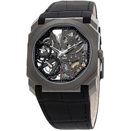 Bulgari Octo Finissimo Skeleton Dial Mens Watch BGO40TLXTSK