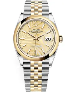 Rolex Datejust 36m Yellow Gold Women’s Watch Model m126203-0037