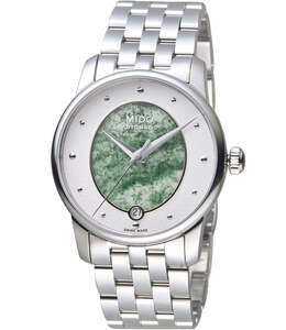 Мужские часы Mido M0352071148100 Baroncelli 33 мм с автоподзаводом, серебряный 7131801813052 | silver