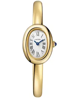 Authentic Cartier Baignoire Mini Silver Dial wwg0045