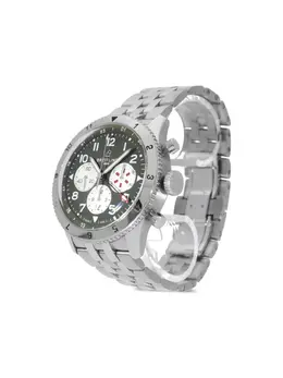 Breitling Super AVI 46mm Green Dial Chronograph with Unidirectional Bezel, Model: 30542255